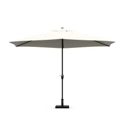 Sonnenschirm NOYA 300 x 200 cm weiss