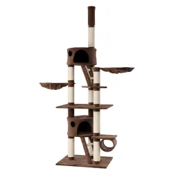 Katzenbaum FELIX 240 cm braun