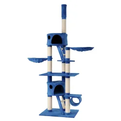Katzenbaum FELIX 240 cm blau