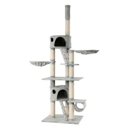 Katzenbaum FELIX 240 cm grau