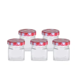 Einmachglas 5er Set 50 ml