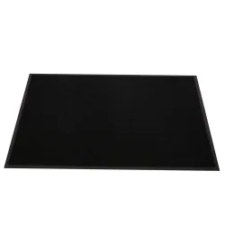 Fussmatte 90 x 60 cm schwarz