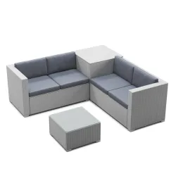 Kissen für Rattanlounge SAN MARINO anthrazit