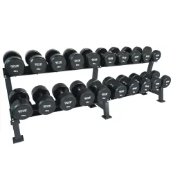 Kurzhanteln TYSON Komplettset 22-40 kg inkl. Ständer