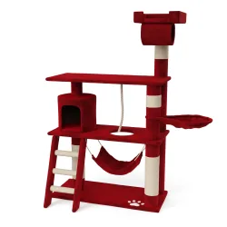 Katzenbaum SIMBA 141 cm rot