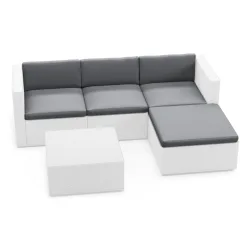 Ersatzkissen Lounge Malibu grau