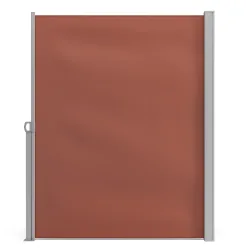 Seitenmarkise VIA 180 x 500 cm braun