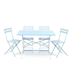 Bistroset 5-teilig blau