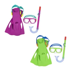 Schnorchel Set mit Flossen Explora Essential Grösse 37 - 41