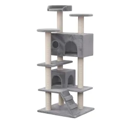 Katzenbaum NELLY 131 cm grau