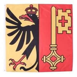 Kantonsflagge Genf 120 x 120 cm
