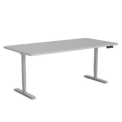 Stehpult elektrisch PREMIUM grau 160 x 80 cm