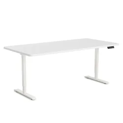 Stehpult elektrisch PREMIUM weiss 160 x 80 cm
