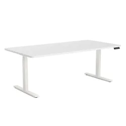 Stehpult elektrisch PREMIUM weiss 180 x 90 cm