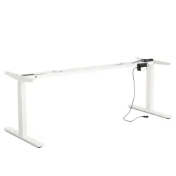 Tischgestell Stehpult elektrisch weiss 180 - 200 cm