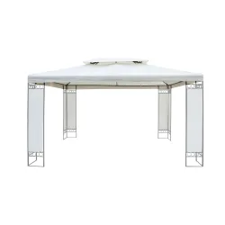 Dach Gartenpavillon HAVEN 4 x 3 m beige
