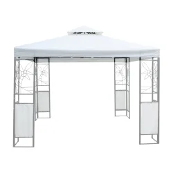 Dach Gartenpavillon LAVEN 4 x 3 m beige