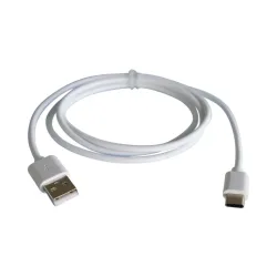 Ladekabel USB auf USB-C 1 m weiss