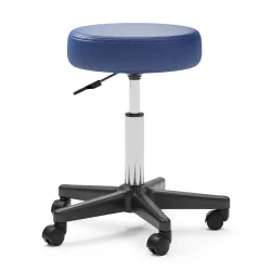 Rollhocker blau