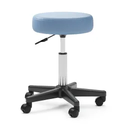 Rollhocker hellblau