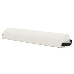 Nackenrolle halbrund 66 cm weiss