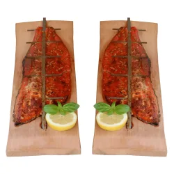 Flammlachs Brett 2er Set