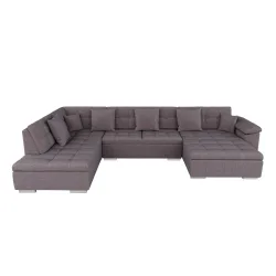 Ecksofa ARIA rechts taupe