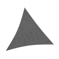 Sonnensegel Polyester Dreieck 5 x 5 x 5 m grau