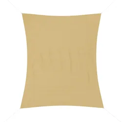 Sonnensegel Polyester 3 x 4 m beige