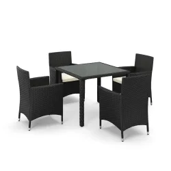 Gartenset ROM schwarz