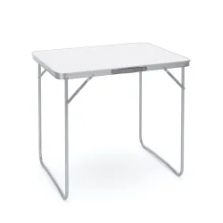 Campingtisch klappbar 80 x 70 cm weiss