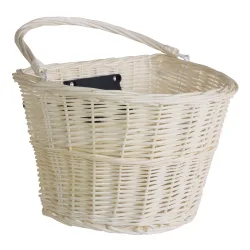 Velokorb vorne 36 x 26 cm weiss