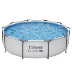 Bestway Pool Set hellgrau 305 x 76 cm