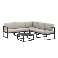 Lounge ALEXANDROS hellgrau