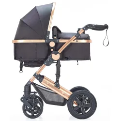 Kinderwagen MOTION 2-in-1 schwarz/gold