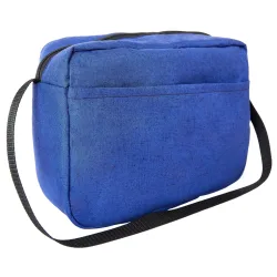 Wickeltasche blau
