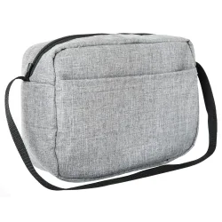 Wickeltasche grau