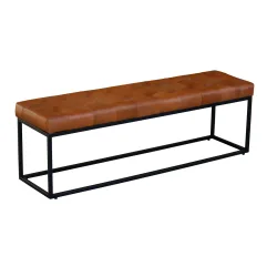 Sitzbank Leder ELODIE 140 cm