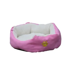 Hundebett Katzenbett PFÖTCHEN S pink