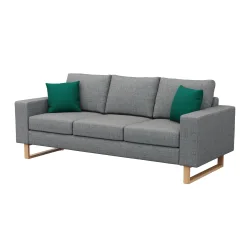 Sofa RONNY 3-Sitzer grau