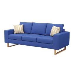 Sofa RONNY 3-Sitzer blau