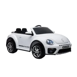 Elektroauto Kinder VW Käfer weiss