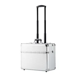 Aktenkoffer Trolley silber