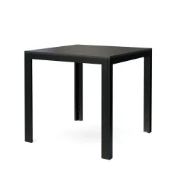 Gartentisch NELI 80 x 80 cm schwarz