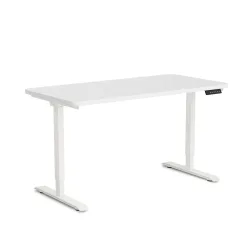 Stehpult elektrisch PREMIUM weiss 120 x 60 cm