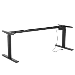 Tischgestell Stehpult elektrisch schwarz 180 - 200 cm