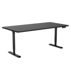 Stehpult elektrisch PREMIUM schwarz 160 x 80 cm