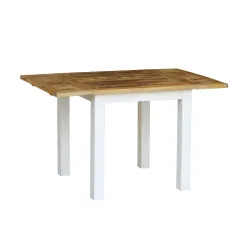 Esstisch Holz ausziehbar DIDIER 77/127 x 77 cm
