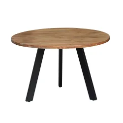 Esstisch Holz NEVILLE rund 120 cm