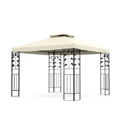 Gartenpavillon LILIA 3 x 3 m beige
